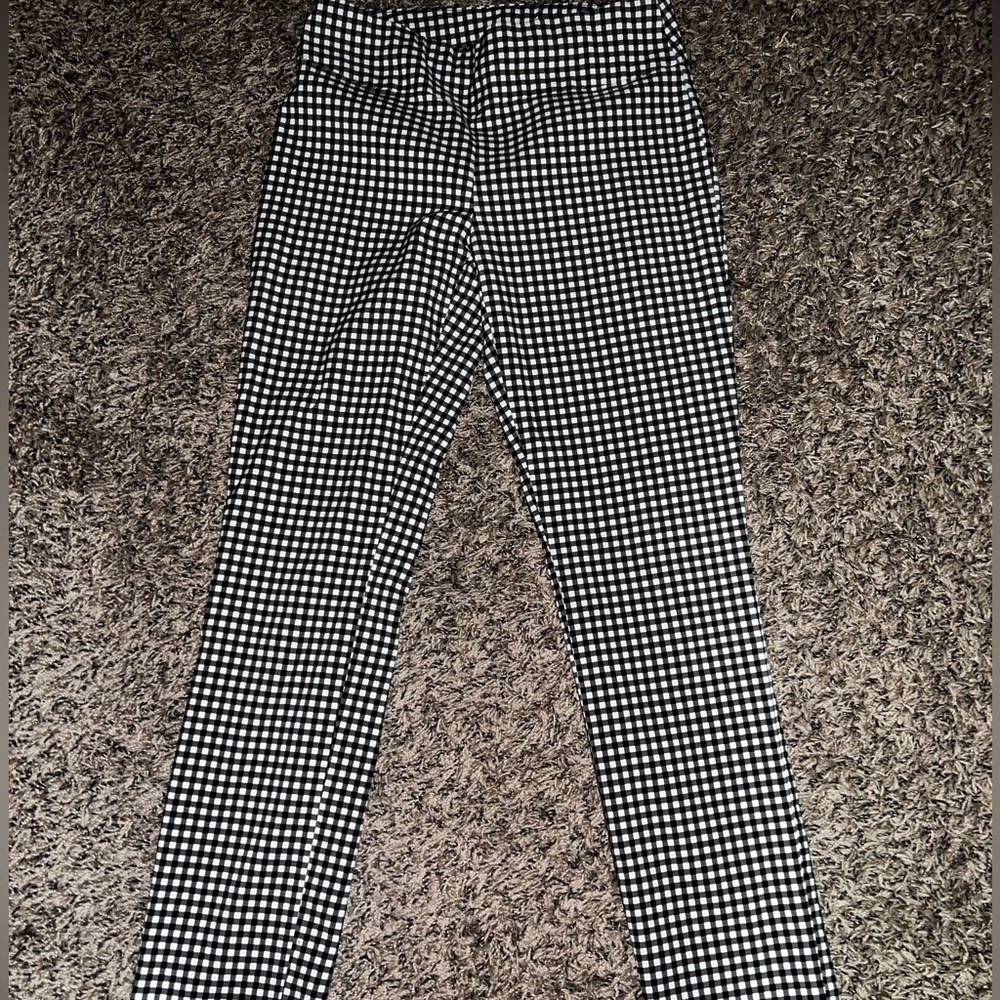Gingham Pants